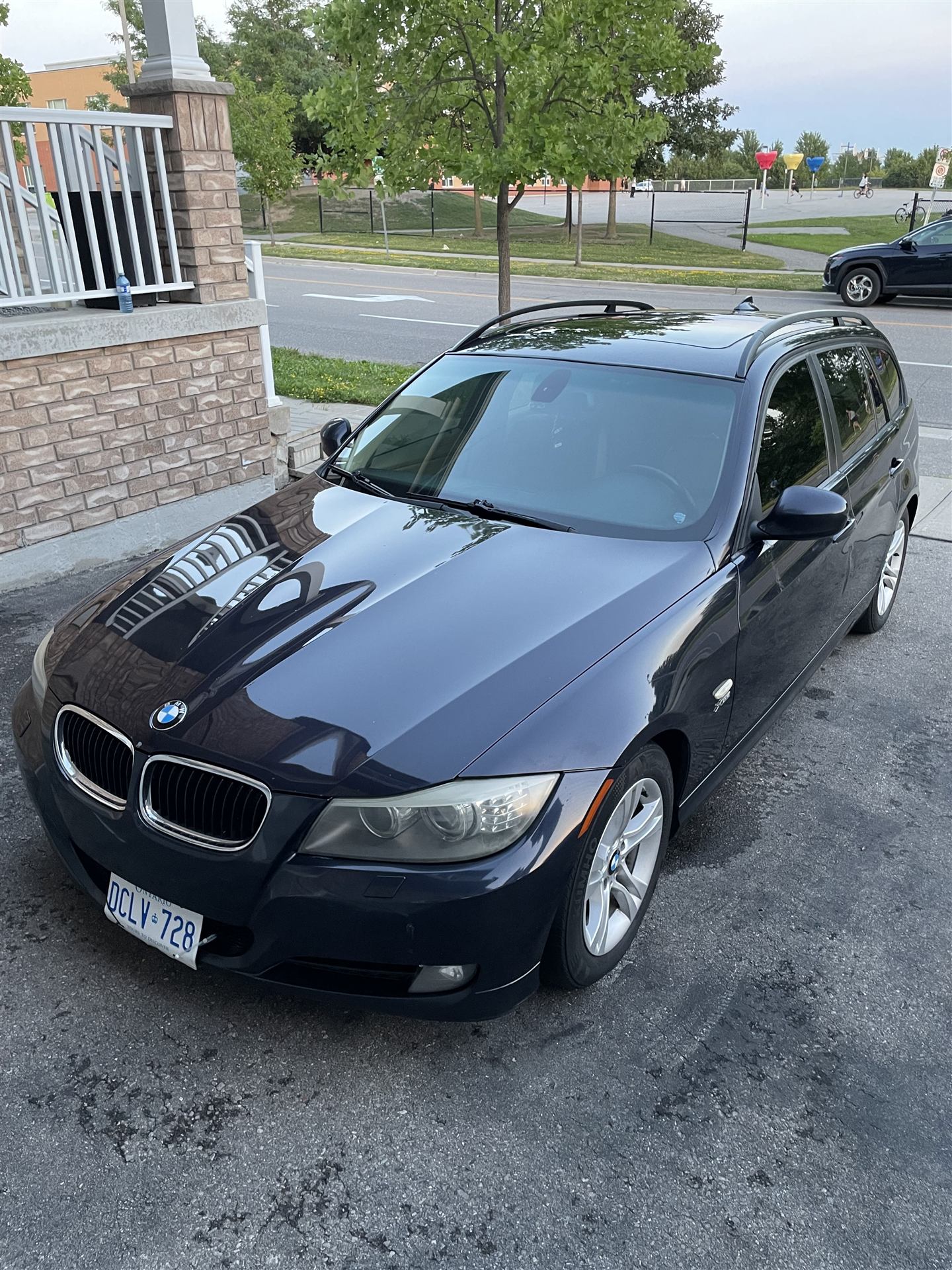 BMW hatch and interior open after detail