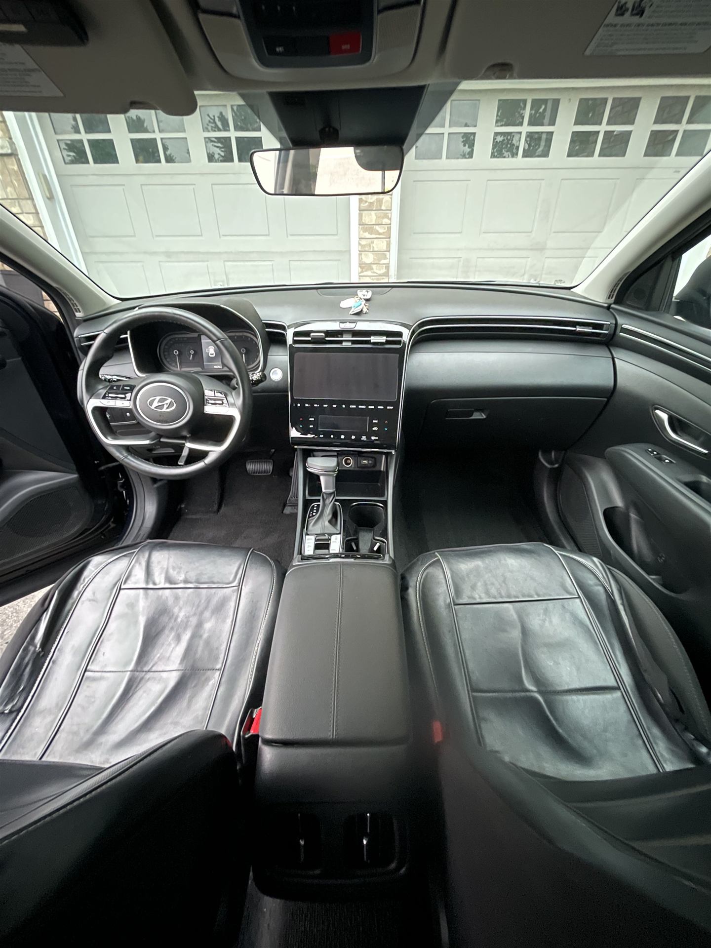 Hyundai interior after detail, clean dashboard and console